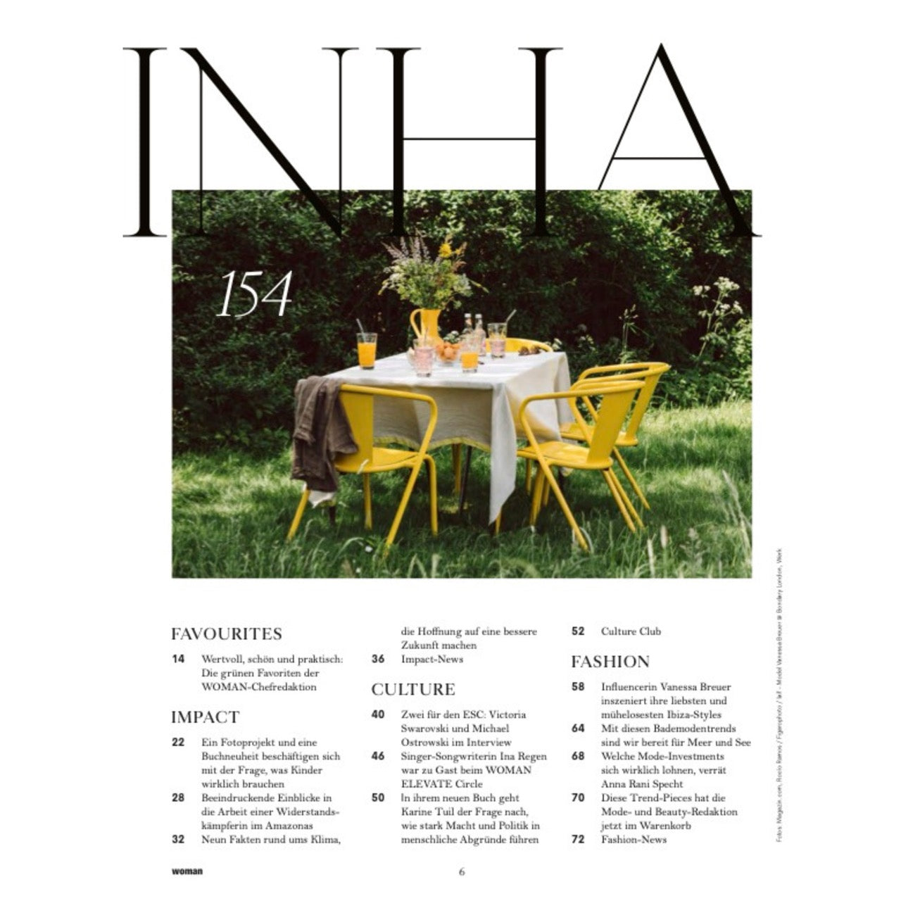 WOMAN | Ausgabe Mai 2026 Green Issue