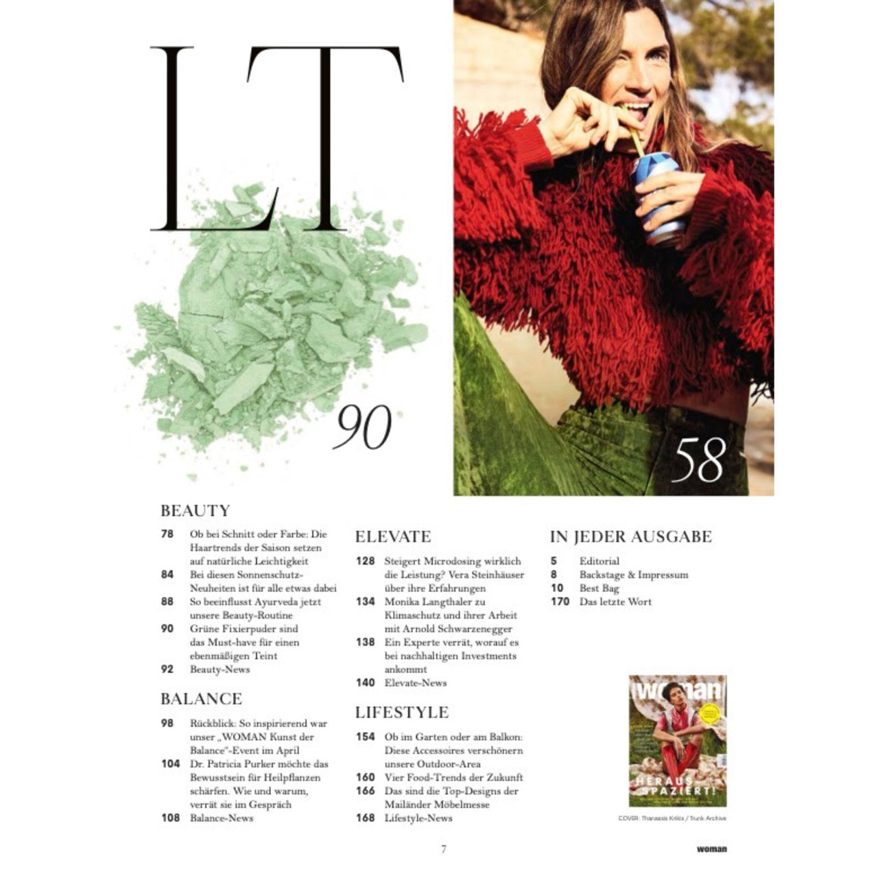WOMAN | Ausgabe Mai 2026 Green Issue